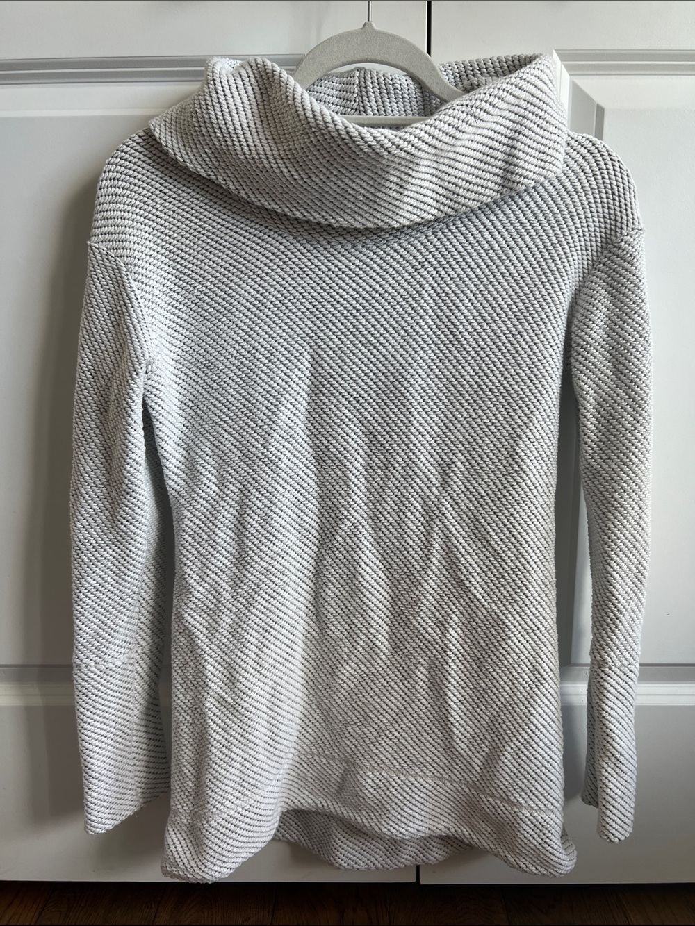 Merona Cream Textured Cowl Neck Sweater